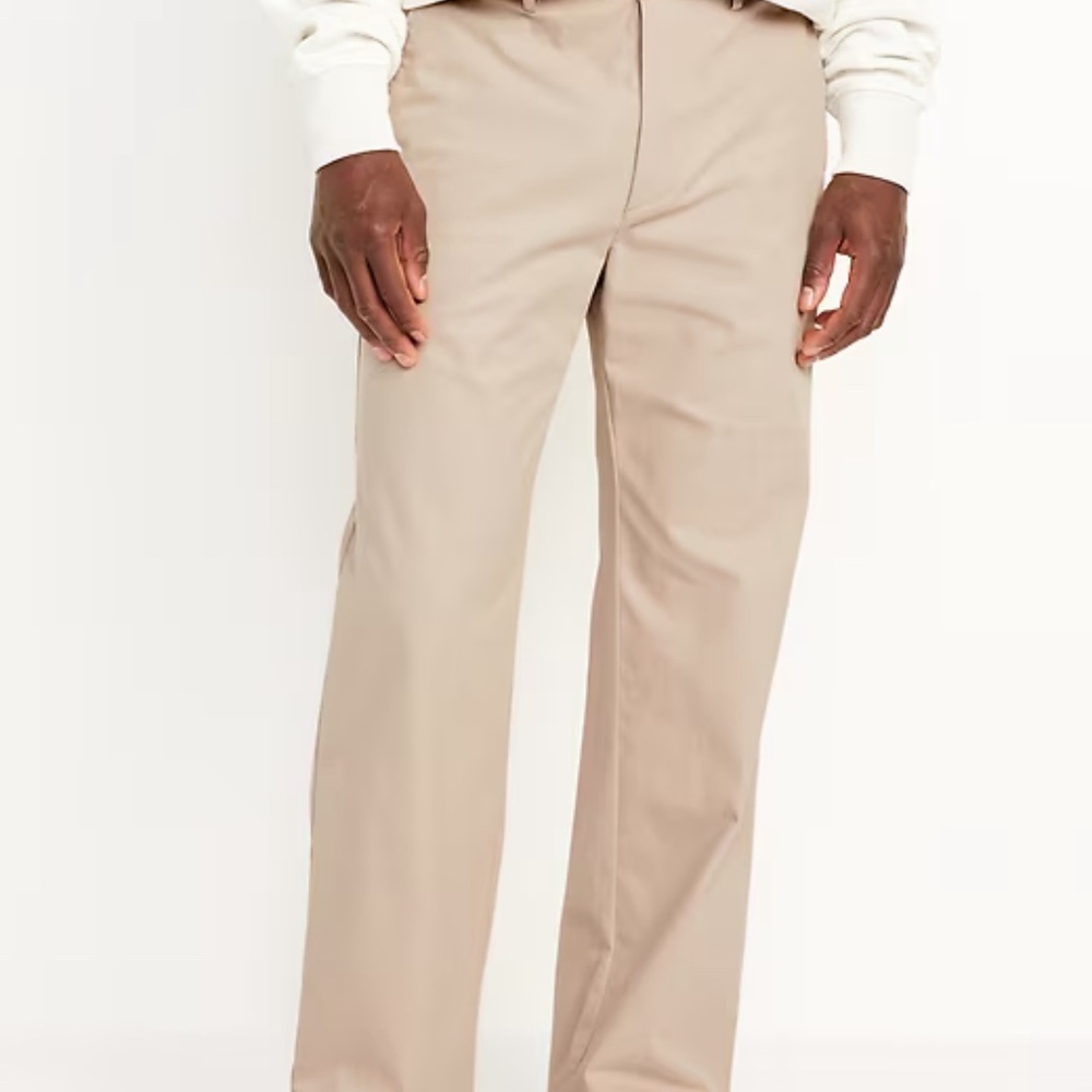 NWT Old Navy Baggy Built-In Flex Rotation Chino Pants 38 x 36